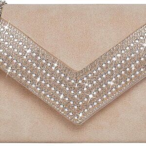 Clutch Purse for Women Rhinestone Bling Evening Bags Handbags for Wedding Party
